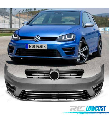 PARAURTI ANTERIORE VOLKSWAGEN VW GOLF 7 12-17 LOOK R
