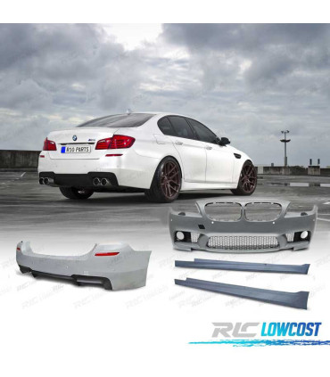 KIT CARROZZERIA BMW F10 13-17 CON PDC E LAVAFARI LOOK M5