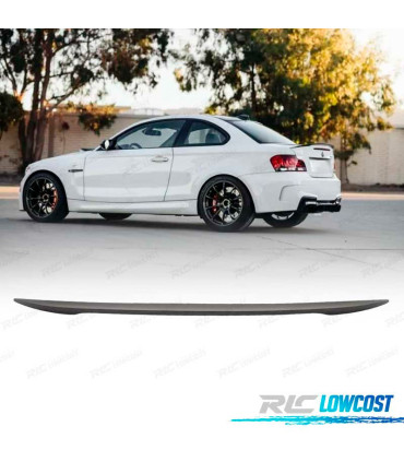 SPOILER ALETTE PER BMW E82 M PERFORMANCE NERO OPACO