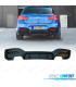 DIFFUSORE PER BMW F20 LCI 15-19 LOOK M PERFORMANCE NERO OPACO