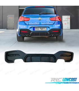 DIFFUSORE PER BMW F20 LCI 15-19 LOOK M PERFORMANCE NERO OPACO