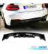DIFFUSORE BMW F22 F23 LOOK M PERFORMANCE NERO LUCIDO OO---OO