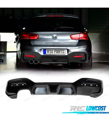 DIFFUSORE BMW F20 LCI 15- LOOK CS NERO OPACO