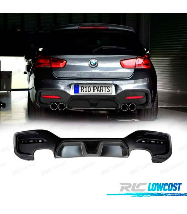 DIFFUSORE BMW F20 LCI 15- LOOK CS NERO OPACO
