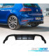 DIFFUSORE VOLKSWAGEN VW GOLF 7.5 17-20 LOOK R GTI NERO