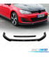SPOILER LIP VOLKSWAGEN VW GOLF 7 GTI NERO