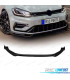 SPOILER LIP VOLKSWAGEN VW GOLF 7.5 GTI NERO