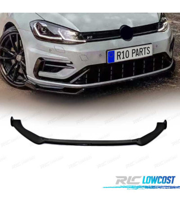 SPOILER LIP VOLKSWAGEN VW GOLF 7.5 GTI NERO
