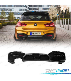 DIFFUSORE BMW F20 LCI 15-19 LOOK CS NERO LUCIDO
