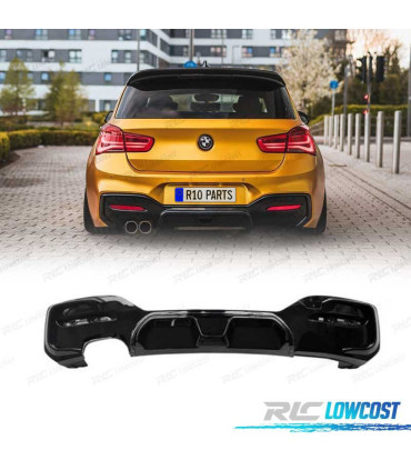 DIFFUSORE BMW F20 LCI 15-19 LOOK CS NERO LUCIDO