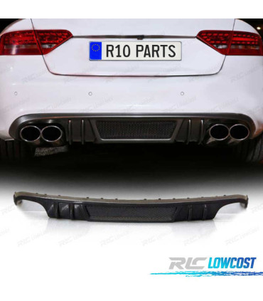 DIFFUSORE PER AUDI A5 2.0 SPORTBACK 10- IN CARBONIO