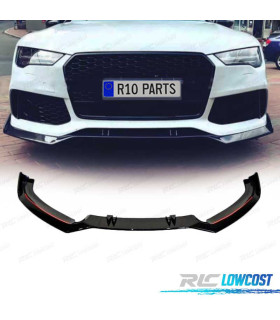 SPOILER LIP PER AUDI A7 11-15 LOOK RS7 NERO