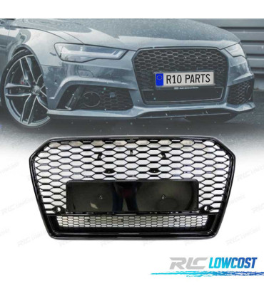 GRIGLIA PER AUDI A6 16- LOOK RS6 II NERO