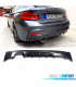 DIFFUSORE BMW F22 F23 LOOK M PERFORMANCE CARBONIO OO---