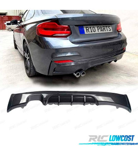 DIFFUSORE BMW F22 F23 LOOK M PERFORMANCE CARBONIO OO---
