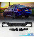 DIFFUSORE PER BMW G20 G21 LOOK COMPETITION NERO LUCIDO