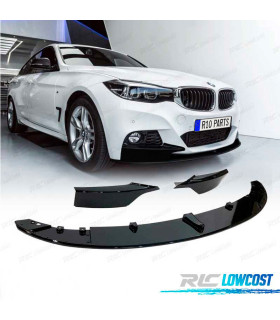 SPOILER LIP BMW F34 13-19 LOOK M NERO LUCIDO