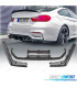 DIFFUSORE BMW F80 F82 F83 11-19 LOOK M4 CARBONIO