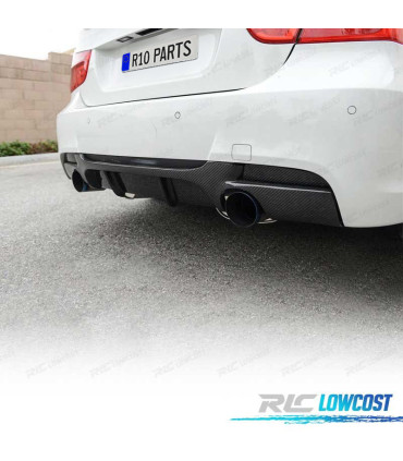 DIFFUSORE PER BMW E90 E91 04-12 LOOK M-PERFORMANCE IN CARBONIO