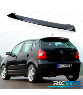 SPOILER VOLKSWAGEN VW POLO MK4 01-09 ABS NERO LUCIDO