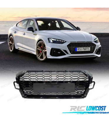 GRIGLIA PER AUDI A5 20- LOOK RS5 NERO LUCIDO