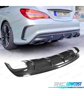 DIFFUSORE PER MERCEDES CLA W117 13-15 LOOK CLA45 IN CARBONIO
