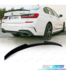 SPOILER ALETTONE PER BMW G20 LOOK M4 NERO LUCIDO