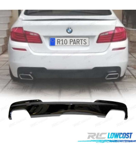 DIFFUSORE PER BMW F10 F11 12-16 NERO LUCIDO