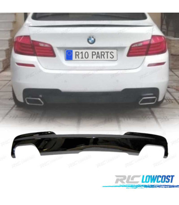 DIFFUSORE PER BMW F10 F11 12-16 NERO LUCIDO