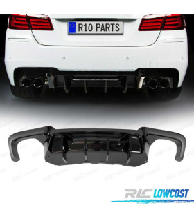 DIFFUSORE BMW F10 F11 12-16 LOOK M COMPETITION NERO LUCIDO