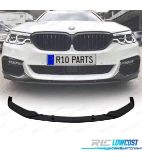 SPOILER ANTERIORE BMW G30 G31 17-19 LOOK M NERO LUCIDO