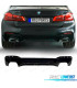 DIFFUSORE PER BMW G30 G31 M PERFORMANCE NERO LUCIDO