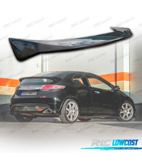 SPOILER ALARE PER HONDA CIVIC 5P 06- TYPE R IN CARBONIO