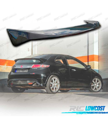 SPOILER ALARE PER HONDA CIVIC 5P 06- TYPE R IN CARBONIO