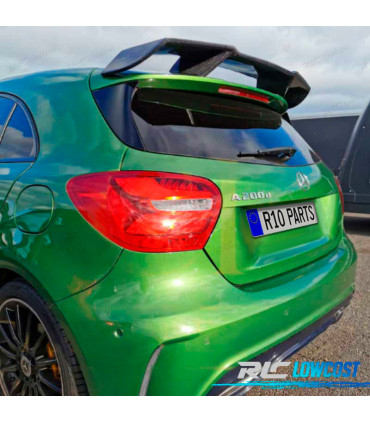 SPOILER ALETTONE MERCEDES CLASSE A W176 12-18 CARBONIO