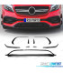 SPOILER LIP MERCEDES CLASSE A W176 16-18 LOOK AMG A45 NERO LUCIDO