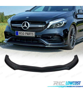 SPOILER LIP MERCEDES CLASSE A W176 AMG 16-18 NERO