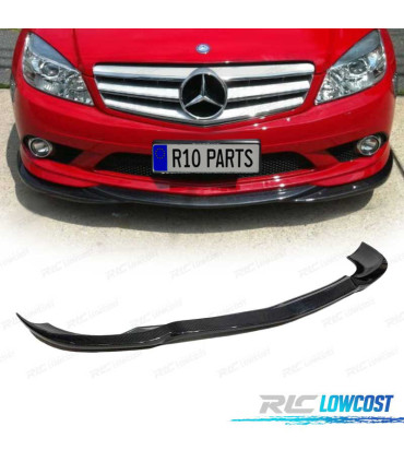 SPOILER LIP MERCEDES CLASSE C W204 C300 07-10 CARBONIO