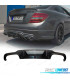 DIFFUSORE MERCEDES CLASSE C W204 C63 11-13 CARBONIO