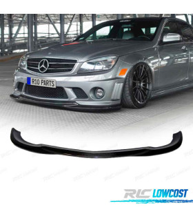 SPOILER LIP MERCEDES CLASSE C W204 11-13 LOOK AMG CARBONIO