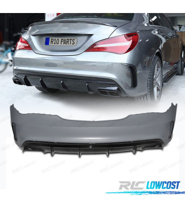 PARAURTI POSTERIORE MERCEDES CLA W117 C117 X117 13-19 LOOK 45 AMG