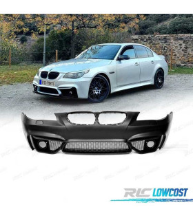 PARAURTI ANTERIORE PER BMW E60 E61 03-10 LOOK M4 GRIGLIE FENDINEBBIA