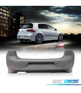 PARAURTI POSTERIORE VOLKSWAGEN VW GOLF 7 12-17 LOOK R LINE