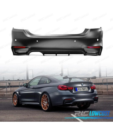 PARAURTI POSTERIORE BMW F32 13-18 LOOK M4 PDC