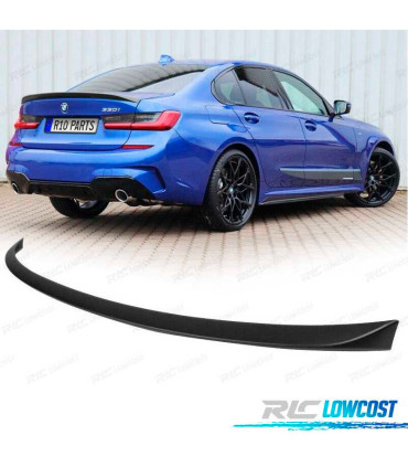 SPOILER ALETTONE BMW G20 19-22 LOOK M PERFORMANCE NEGRO MATE