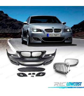 PARAURTI + GRIGLIE BMW E60 03-07 LOOK M5 SRA PDC