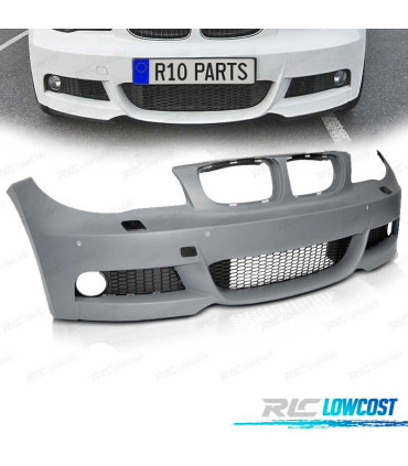 PARAURTI ANTERIORE PER BMW E81 E82 87 E88 LCI 07-13 LOOK M PDC