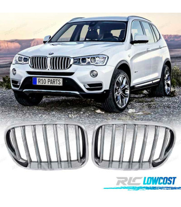 GRIGLIA BMW X3 F25 LCI 14-18 CROMATO LOOK M PERFORMANCE