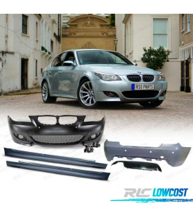 KIT CARROZZERIA BMW E60 03-07 CON PDC LAVAFARI E FENDINEBBIA