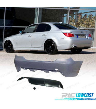 KIT CARROZZERIA BMW E60 03-07 LOOK M5 PARAURTI ANTERIORE + POSTERIORE + FENDINEBBIA